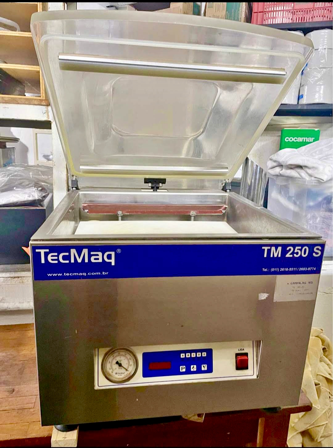 Seladora à vácuo TecMaq TM 250 S revisada