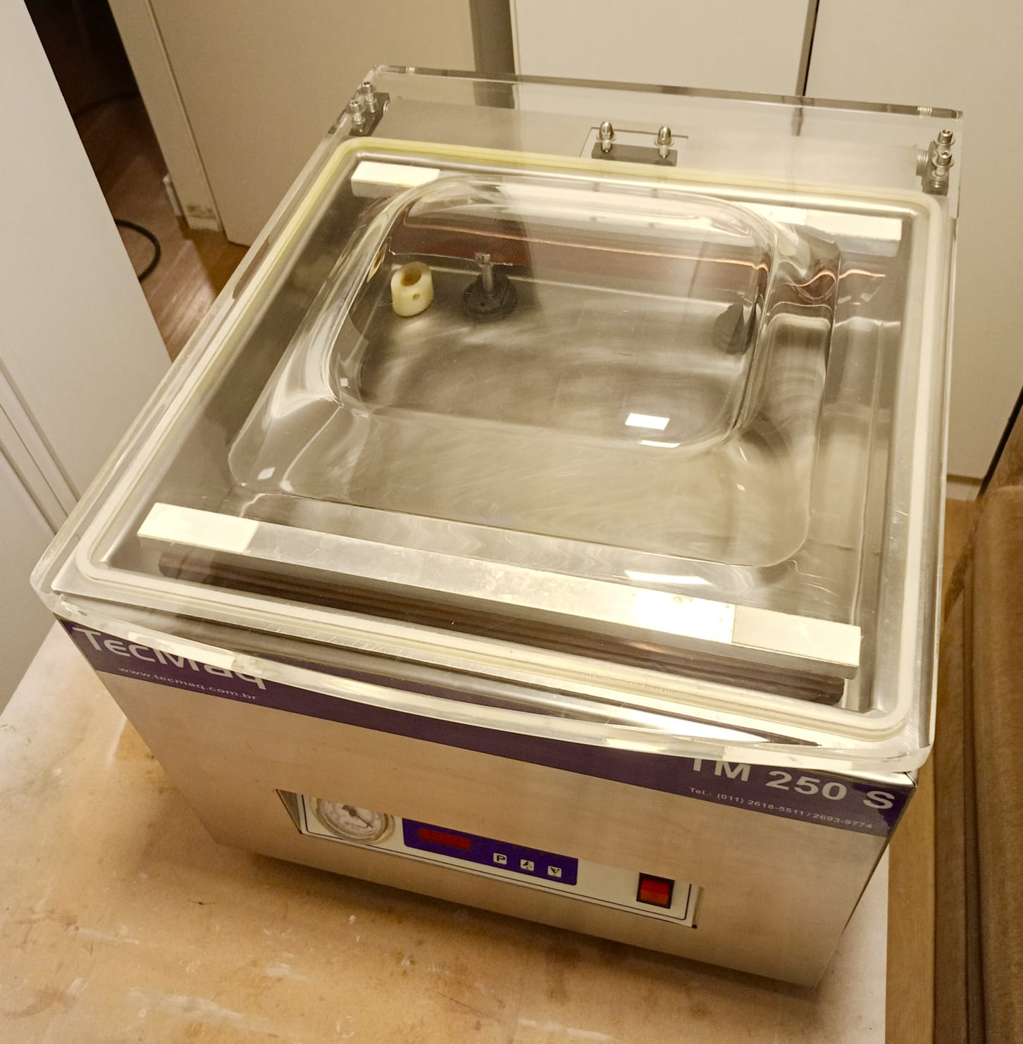 Câmara da seladora TecMaq restaurada